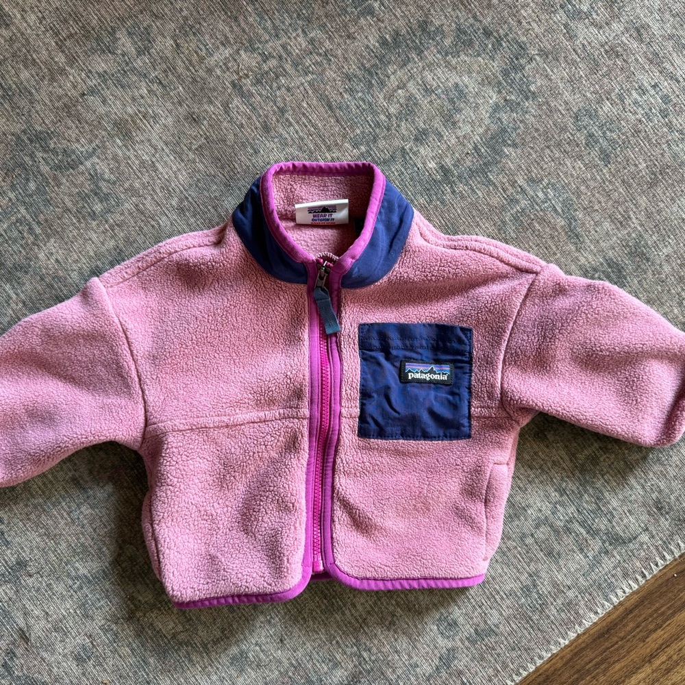 Patagonia Baby Fleece Jacket 3-6 months